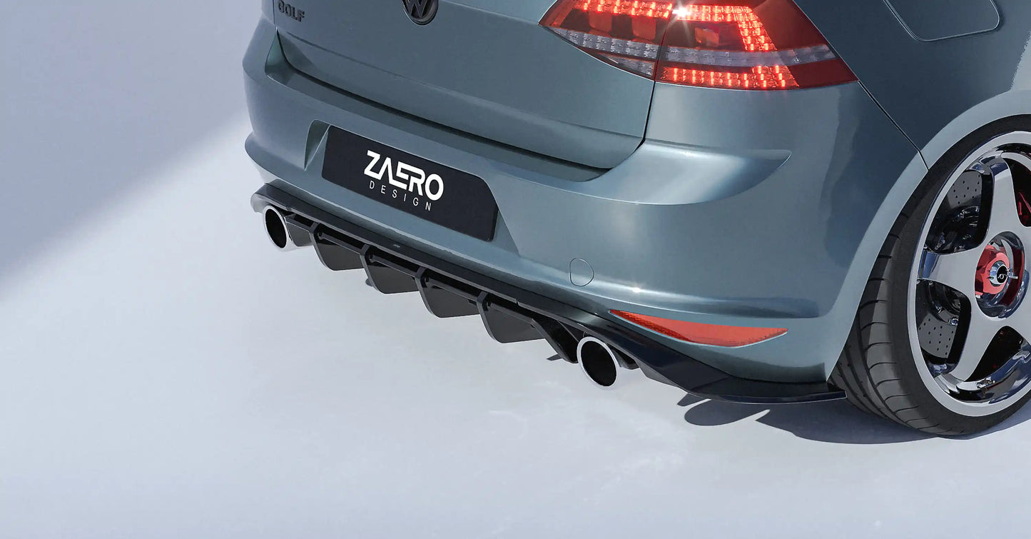 Difusor Zaero Volkswagen Golf mk7 NORMAL/GTI/GTD  2013/16