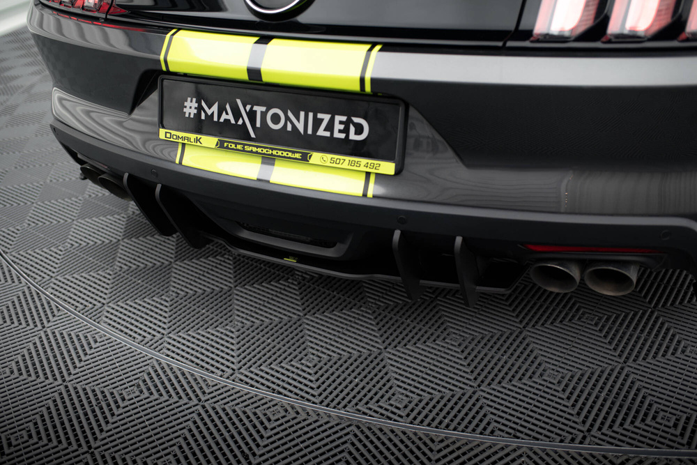 Difusor Maxton Pro ford Mustang GT 2014/17
