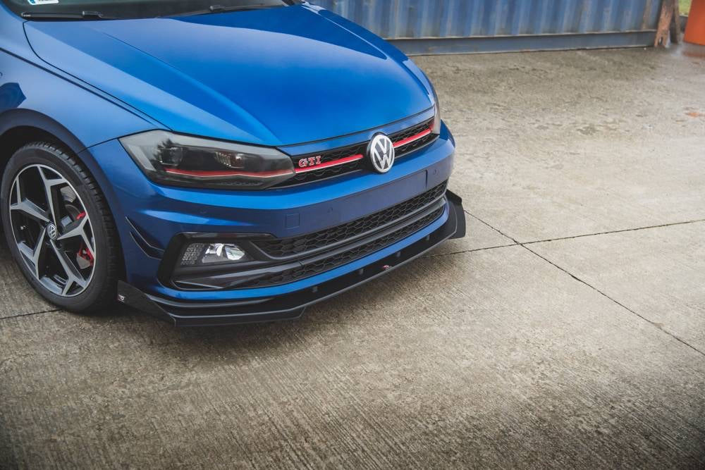 Lip Maxton Racing más flaps Polo Mk6 GTI
