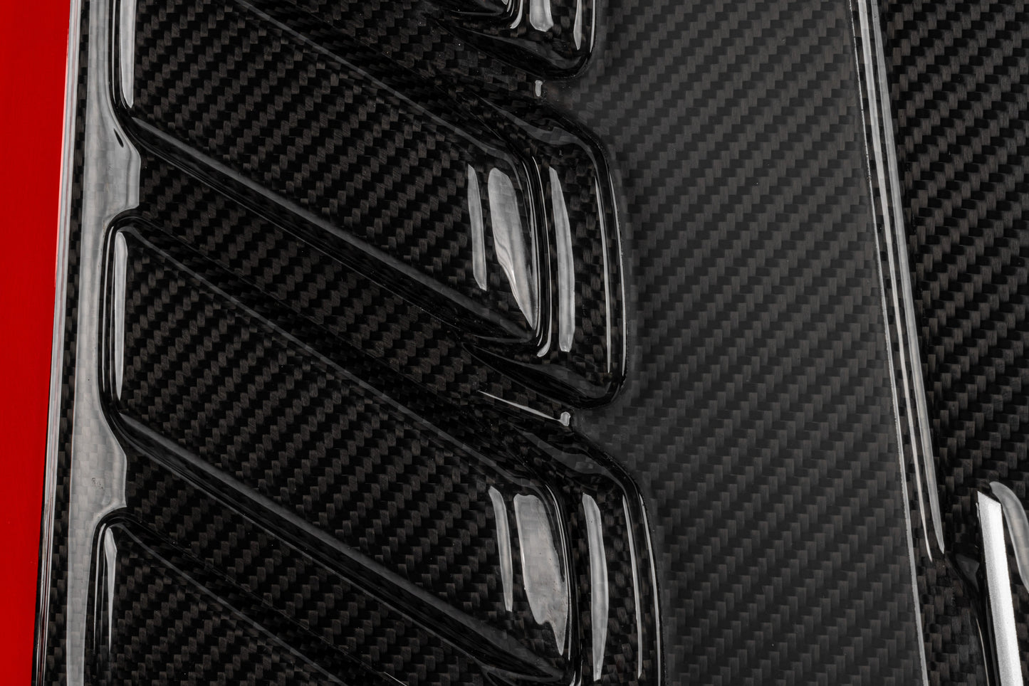 Tapa de motor de fibra de carbono APR para Audi RSQ8 / Lamborghini Urus / Cayenne 4.0T