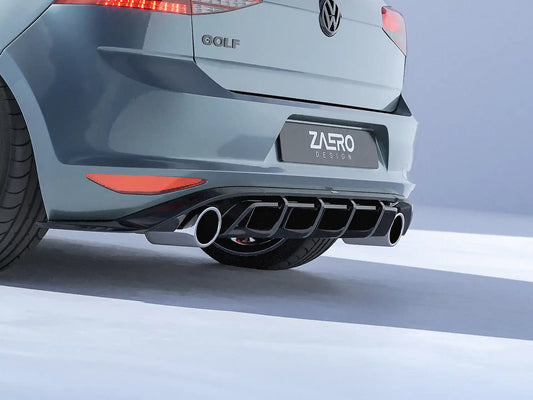 Difusor Zaero Volkswagen Golf mk7 NORMAL/GTI/GTD  2013/16