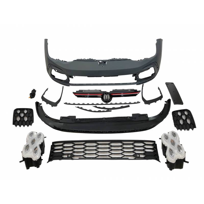 Paragolpes Delantero Volkswagen Golf 8 2019-2023 Look GTI