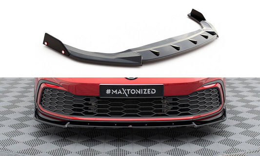 Lip Maxton V3 + flaps Golf mk8 GTI / GTE / GTD / R-Line 2020/24