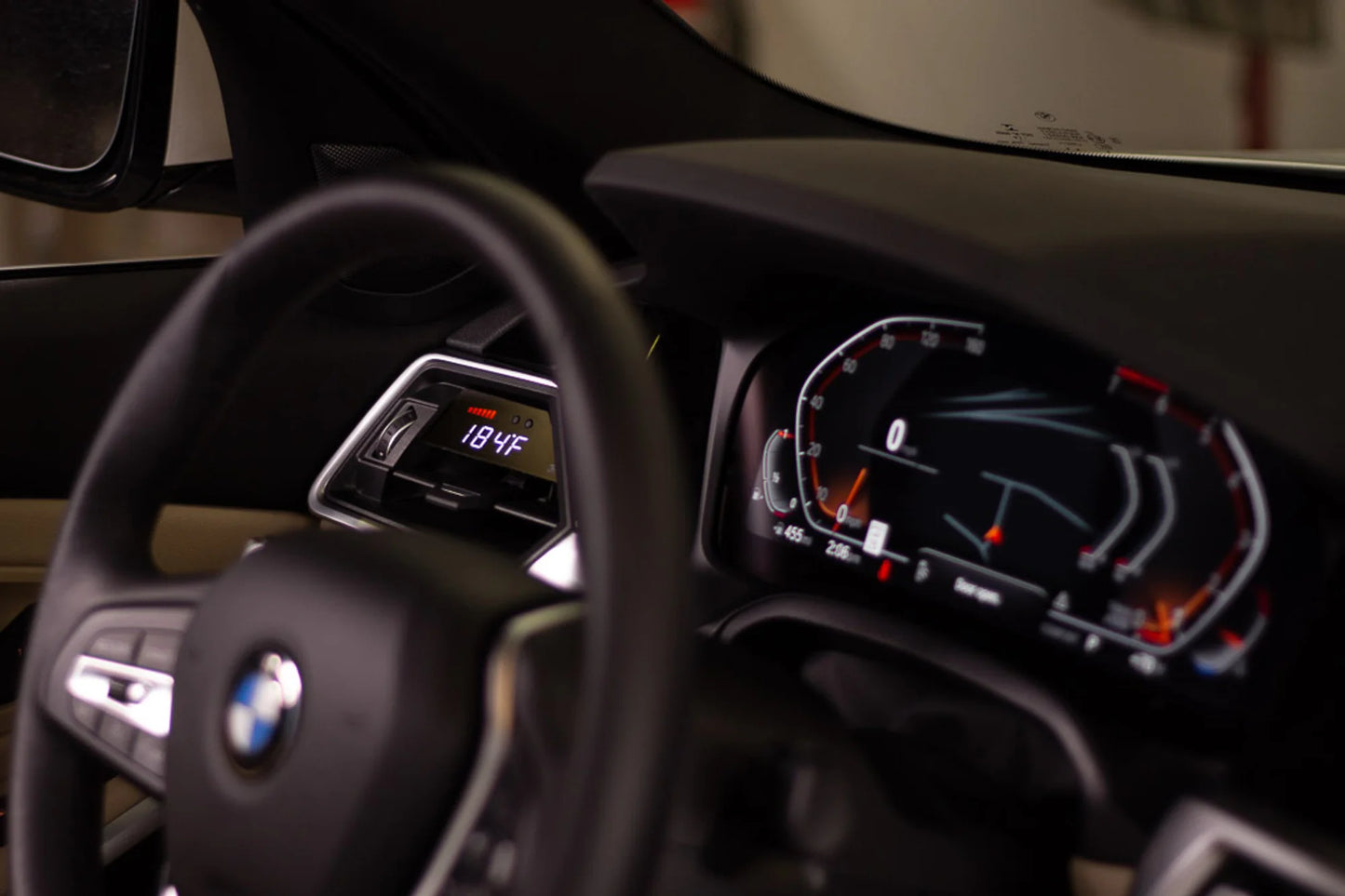 Reloj digital P3 Gauges para rejilla de ventilacion de BMW 340i / 440i G2x y M3 G80 / M4 G8x