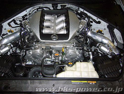 Valvulas de descarga HKS Super SQV4 con tubos de admision para Nissan R35 GTR