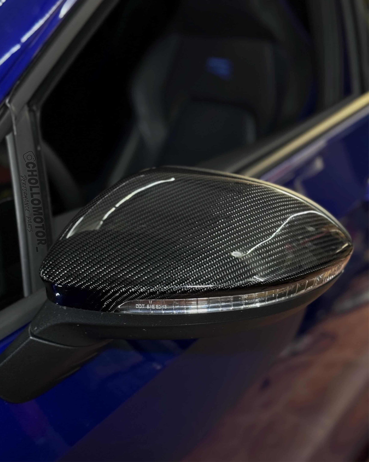 Espejos fibra de CARBONO REAL golf mk8 NORMAL / GTI / GTD / GTE / R / RLINE