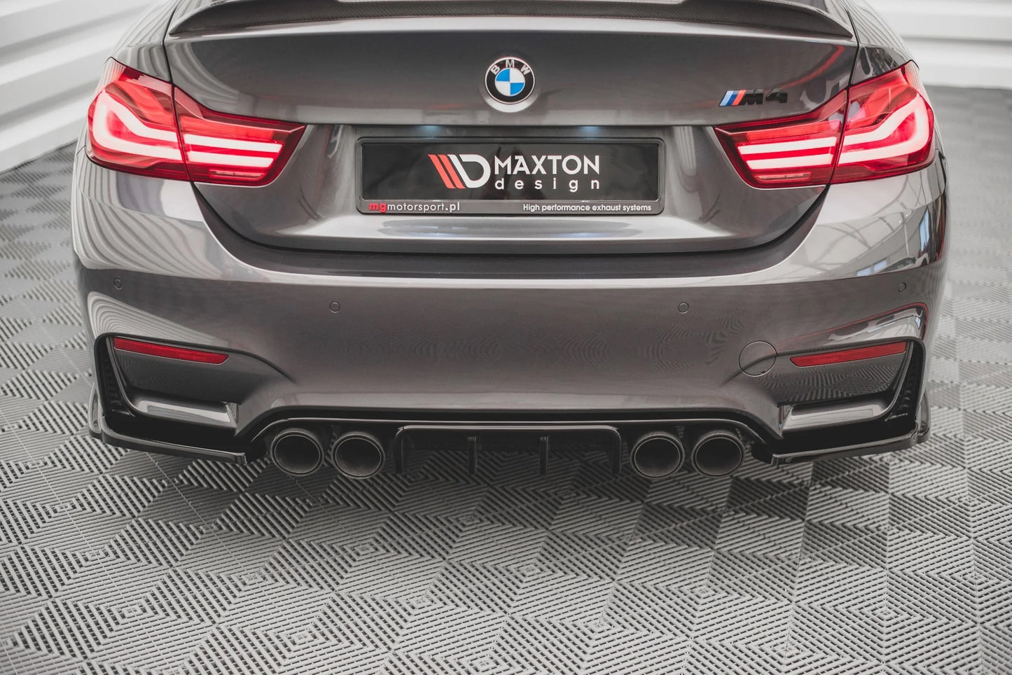 Flaps Difusor Maxton v3 BMW M4 F82 2014/21
