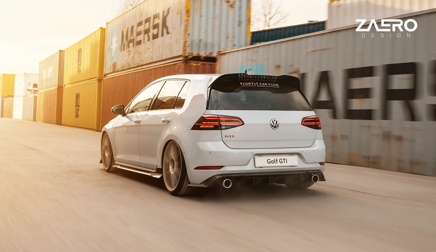 Difusor Zaero Volkswagen Golf mk7 NORMAL/GTI/GTD  2017/20