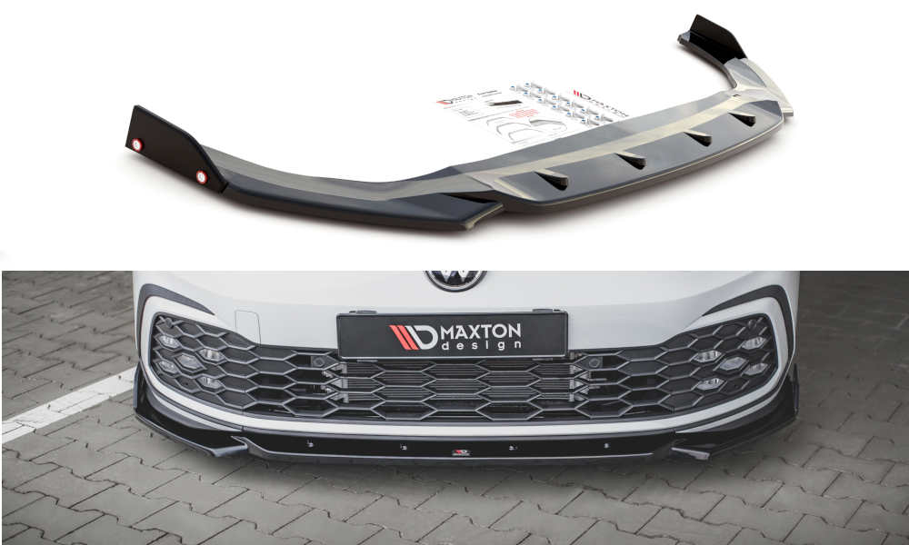 Lip Maxton V2 + flaps Golf mk8 Rline