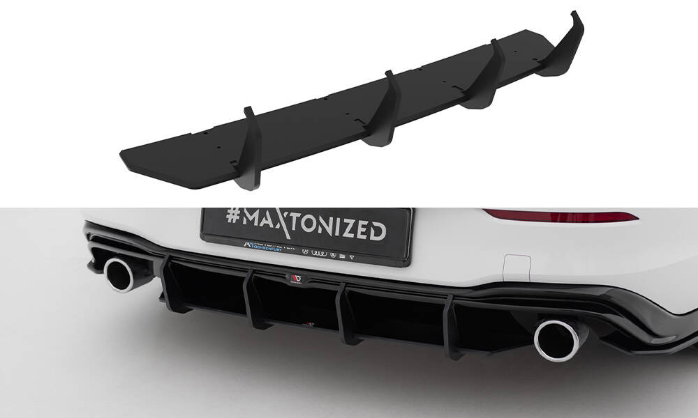 Difusor Maxton Pro v4 golf mk8 GTI 2020-