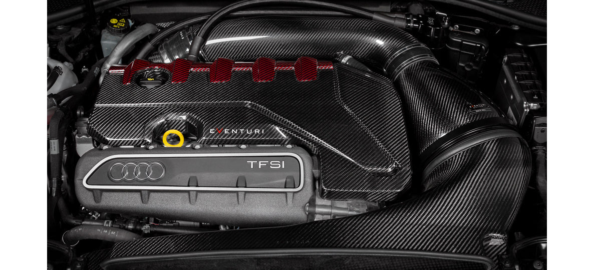 Cubierta Motor Eventuri Carbono / Kevlar Audi RS3 8V.5 / TTRS 8S and RS3 8Y