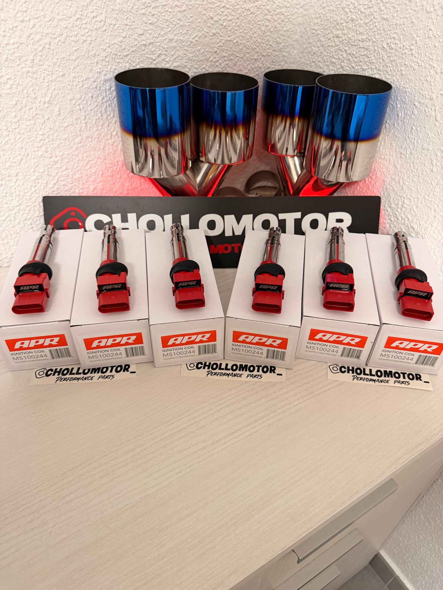 Bobinas APR Golf 4 R32 / Golf 5 R32 y Audi A3 8P / TT 3.2 V6 (Pack 6)