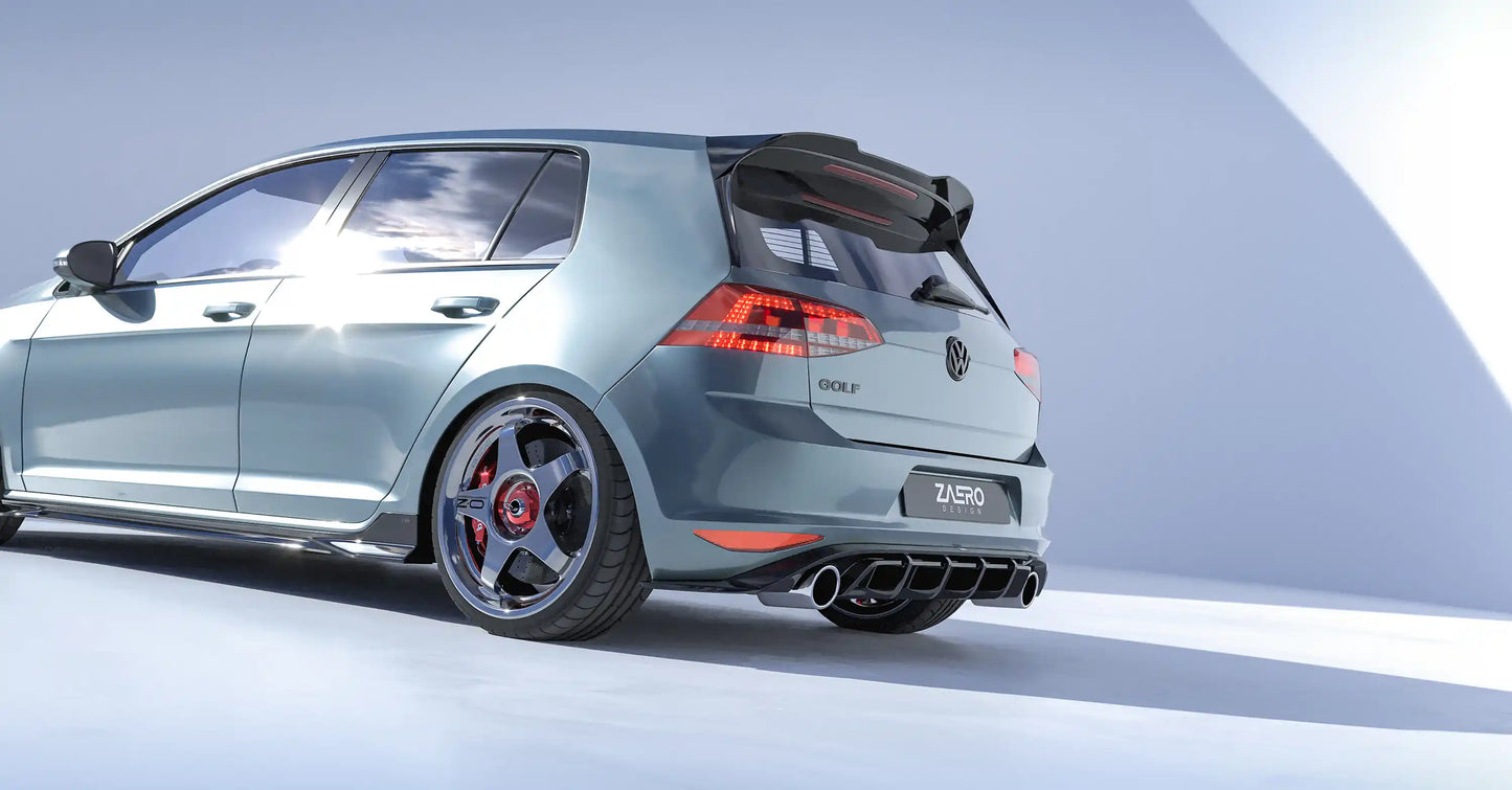 Difusor Zaero Volkswagen Golf mk7 NORMAL/GTI/GTD  2013/16