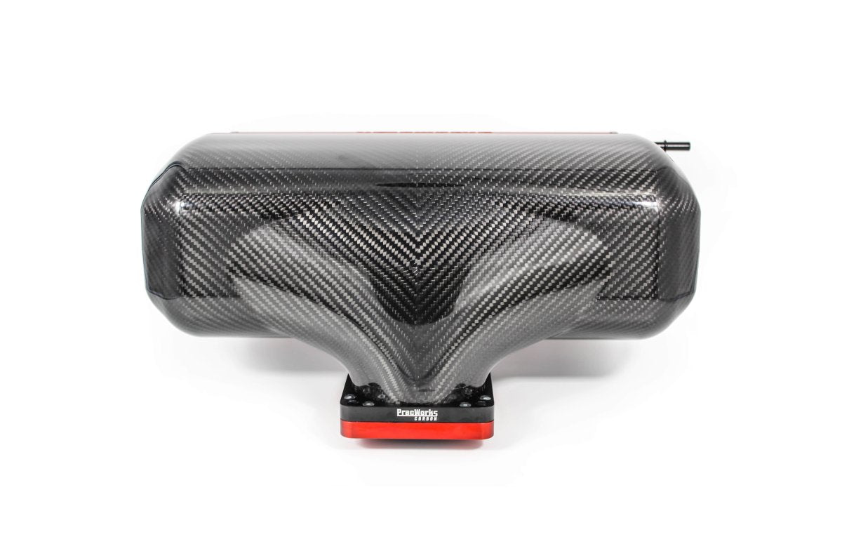 Colector de admision de carbono PracWorks Centerfeed para Civic Type R FN2 / EP3 / Swap K20 / K24