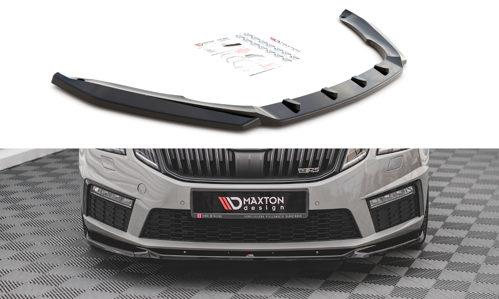 Lip Maxton v3 Skoda Octavia RS Mk3 2016 - 2019