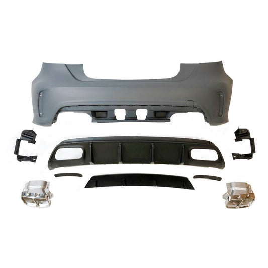 Paragolpes Trasero Mercedes Clase A W176 2012-2018 Look AMG Sensores