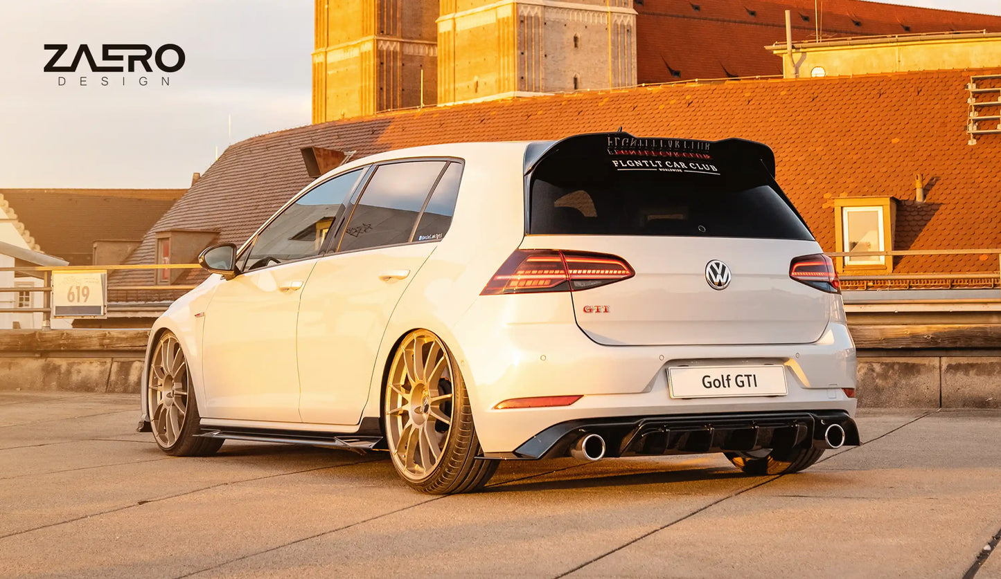 Difusor Zaero Volkswagen Golf mk7 NORMAL/GTI/GTD  2017/20