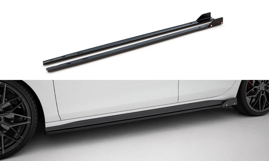 Taloneras Maxton V2 + flaps Golf Mk8 GTI / GTE / GTI Clubsport / GTD / R-Line  2020-