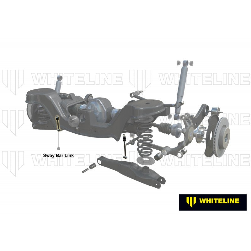 Bieletas de barra estabilizadora trasera ajustables Whiteline para Golf 7 GTI / Golf 7 R / Leon Cupra Mk3