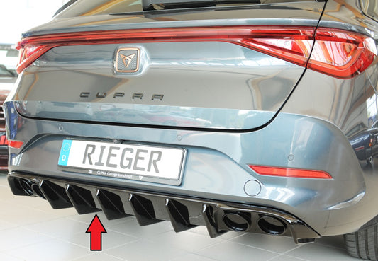 Difusor Rieger Cupra León ST 2020/24 (Con colas Falsas)
