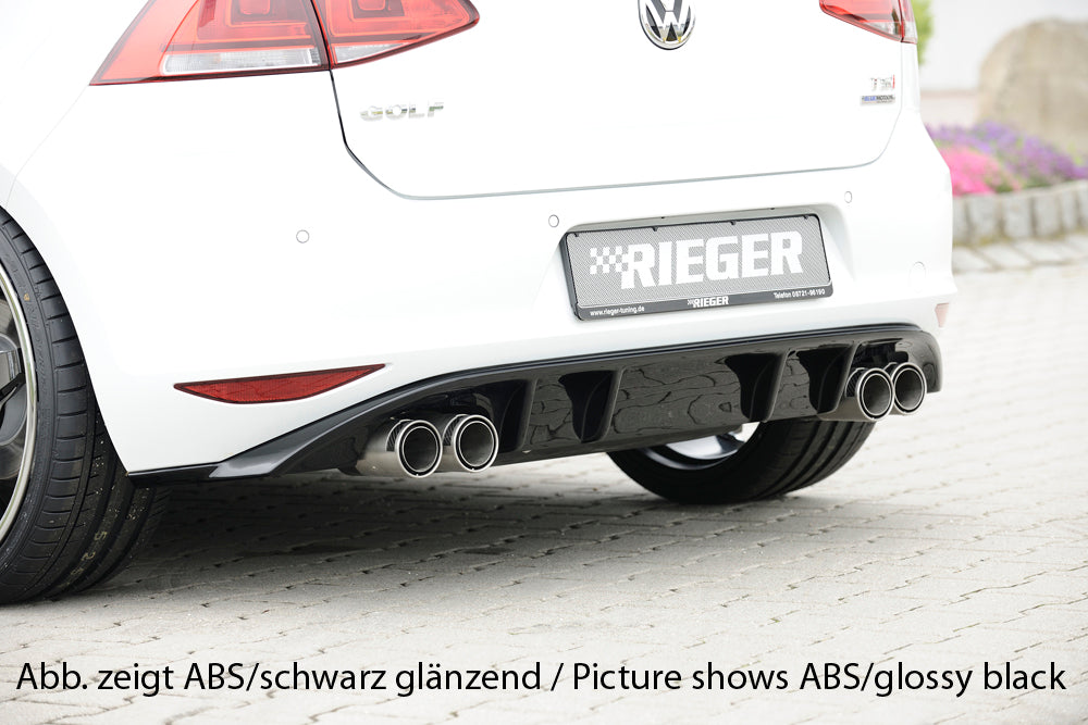 Difusor Rieger Volkswagen Golf mk7 GTI/GTD