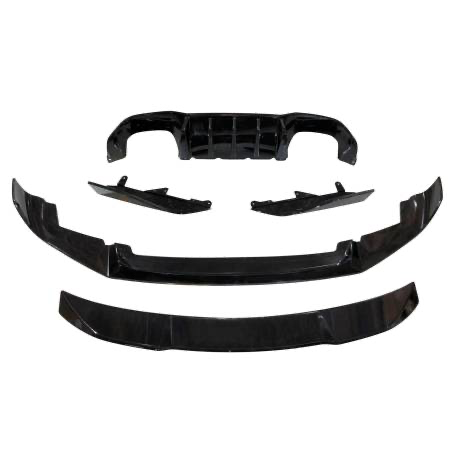 Kit De Carrocería BMW M2 F87 Look M2 CS Performance Negro Brillo