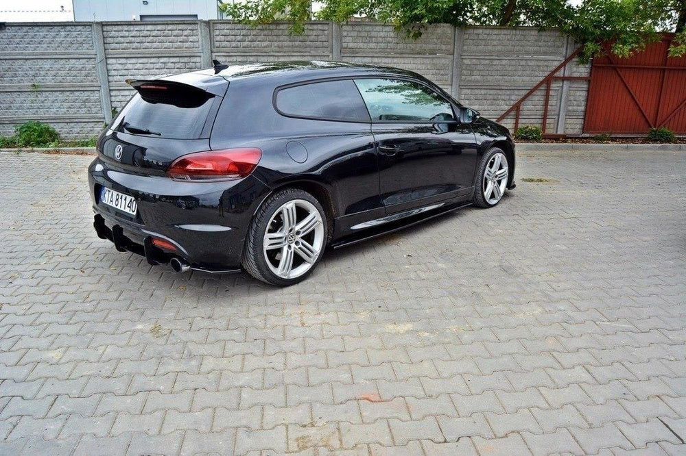 Difusor Maxton Racing + flaps Volkswagen Scirocco R 2008/14