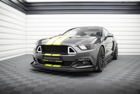 Lip Maxton Pro + flaps ford Mustang GT 2014/17