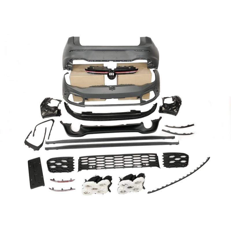 Kit De Carrocería Volkswagen Golf 8 3 /5P 2019-2023 Look GTI 2 Salidas