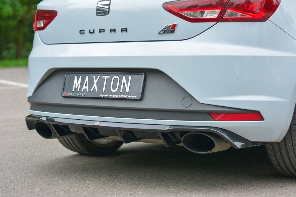 Difusor Maxton seat león mk3 Cupra 2012/16