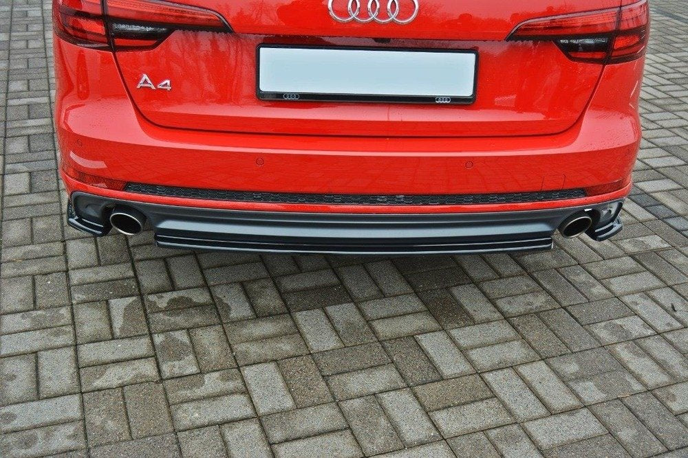 Añadido Central Difusor Maxton Audi A4 B9 S-Line Avant 2015-