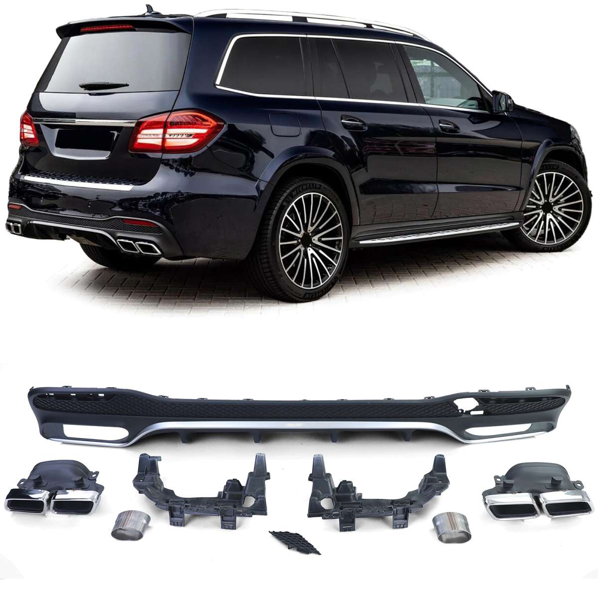 Difusor Mercedes GLS X166 2015/19