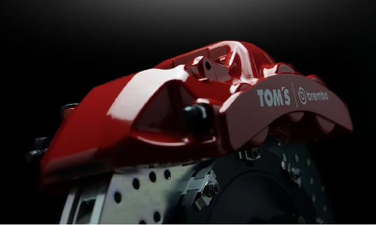 Kit de frenada trasera TOM’S x Brembo (43052-TPA16) para Toyota GR Yaris & GR Corolla