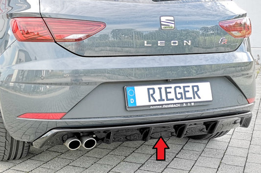 Difusor Rieger seat león mk3 2017/20
