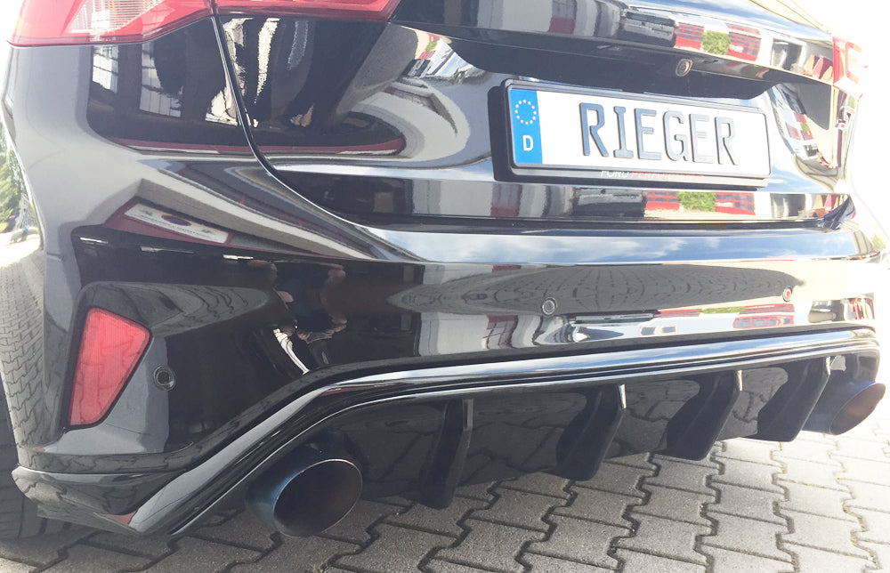 Difusor Rieger Ford Focus mk4 colas 115mm