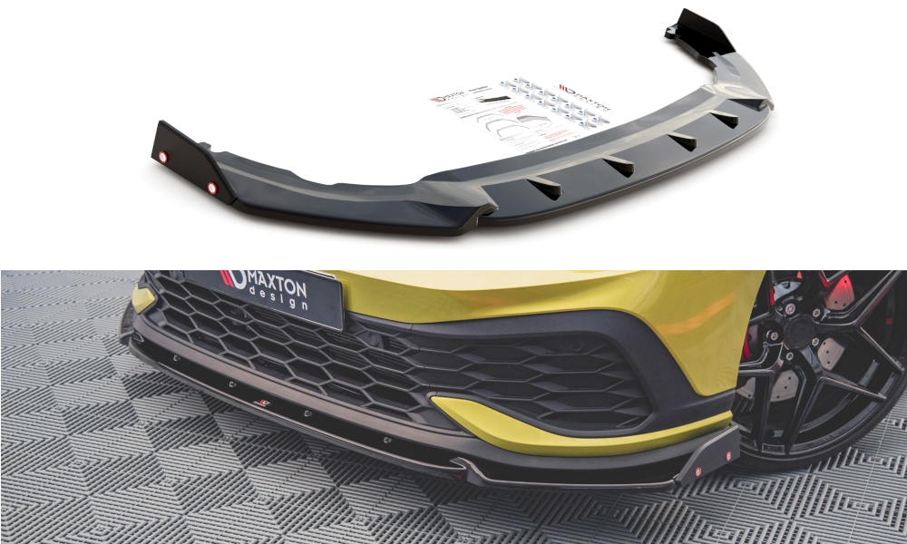 Lip Maxton V1 + flaps Golf mk8 Gti Clubsport 2020/24