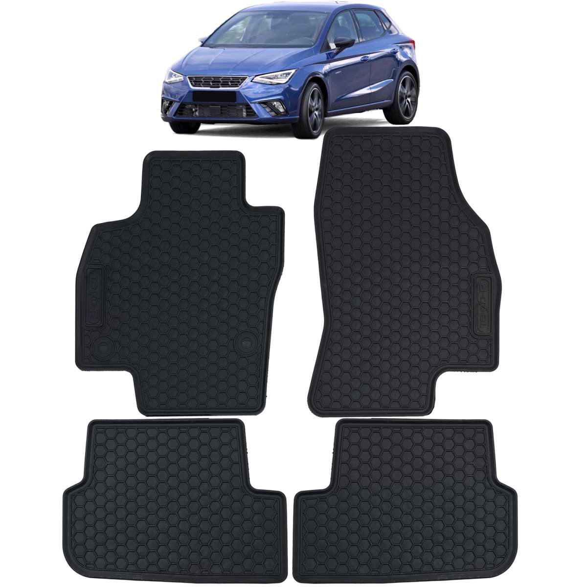 Automatten voor Seat ARONA, Seat IBIZA 6F, Skoda FABIA 4 (vanaf 2021 Automatten voor Seat ARONA, Seat IBIZA 6F, Skoda FABIA 4 (vanaf 2021