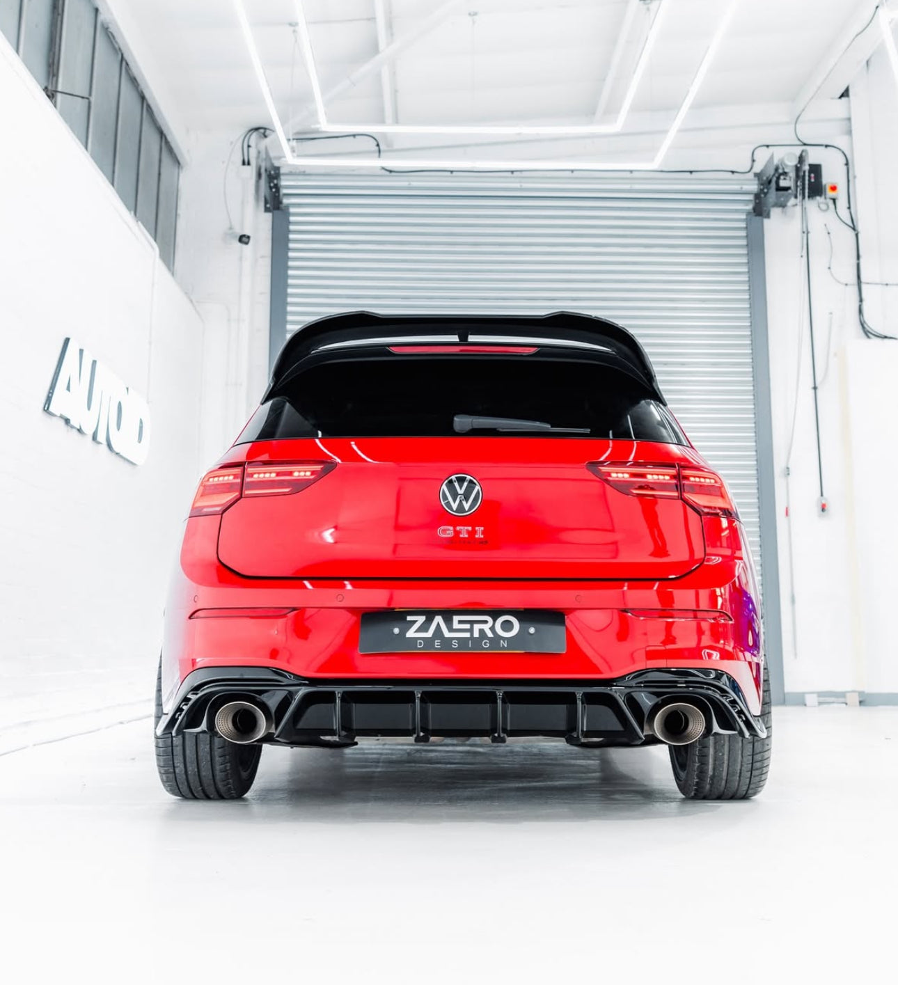 Difusor Zaero Volkswagen Golf mk8 Gti Clubsport