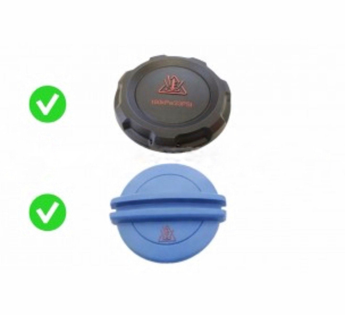 Tapa del deposito de refrigerante CTS Turbo para Golf / A3 / S3 / TT / A4 / S4 / RS4 / Leon