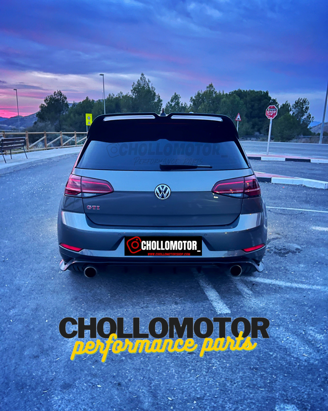 Aleron oettinger golf mk7 gti/gtd/GTE/R/R-line
