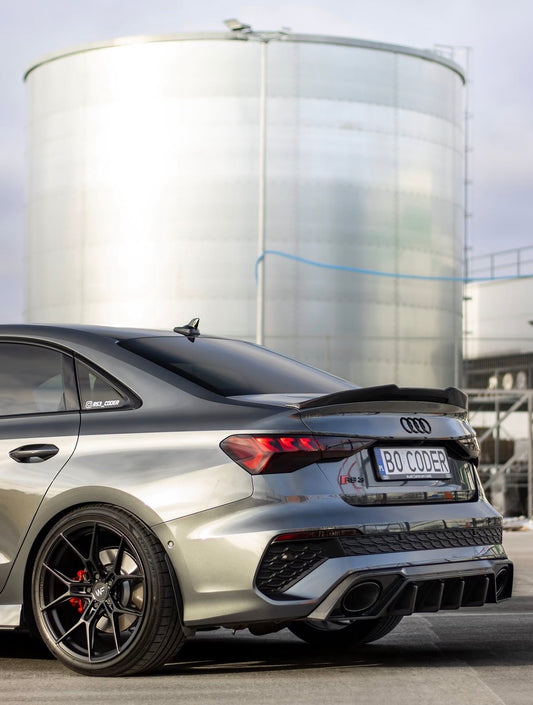 Aleron Carbono Audi RS3 / S3 / A3 S-Line Sedán 8Y 2020+