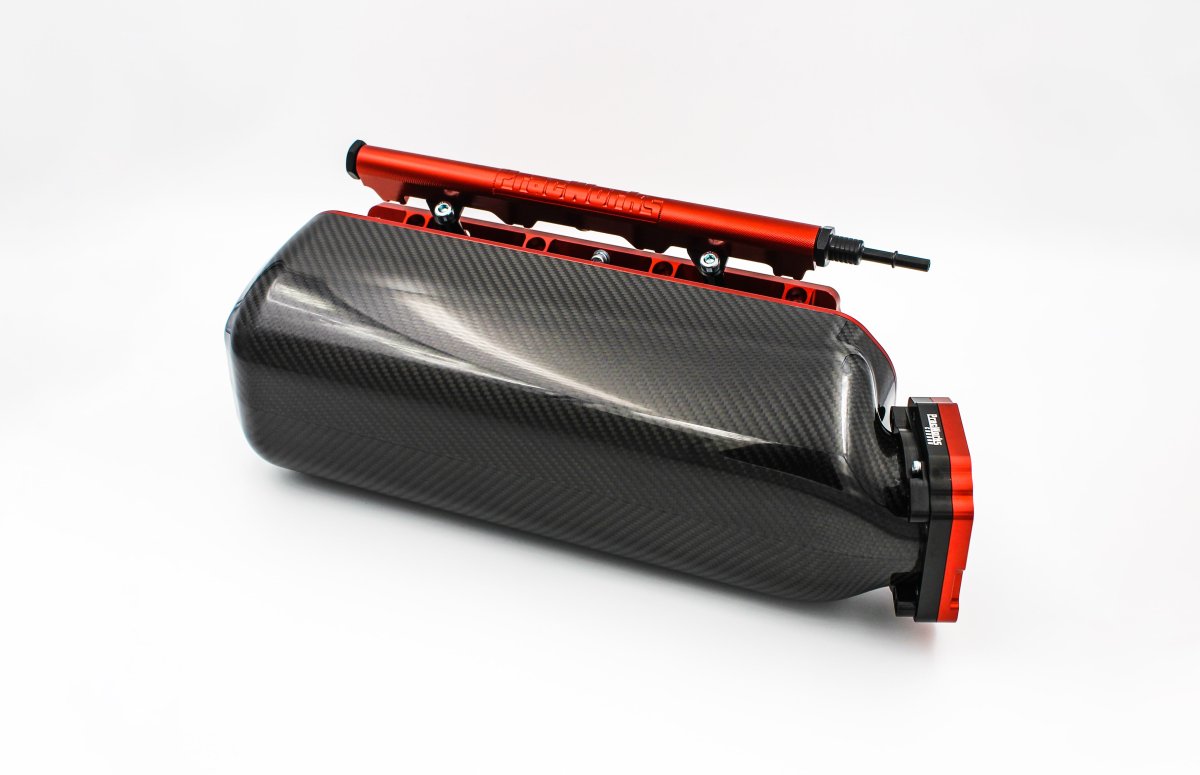 Colector de admision de carbono PracWorks para Honda Civic Type R FN2 / EP3 K20