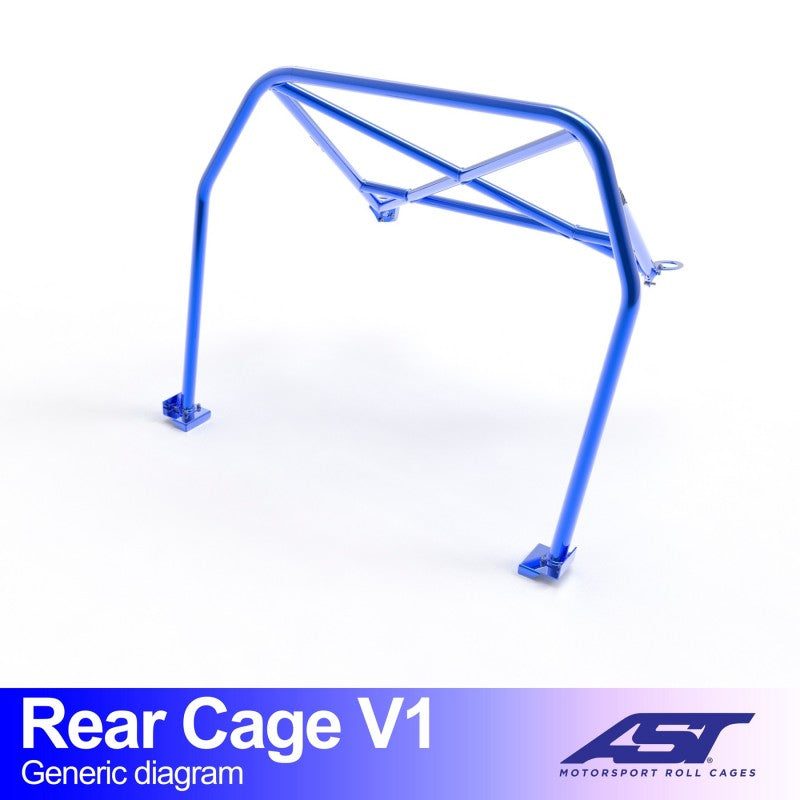 ARCO TRASERO VOLKSWAGEN GOLF MK7 3-DOOR HATCHBACK 4MOTION REAR CAGE V1