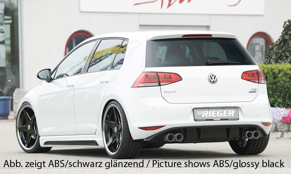 Difusor Rieger Volkswagen Golf mk7 GTI/GTD