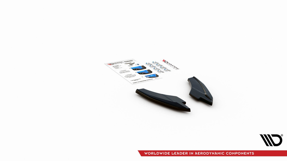 Añadido lateral Difusor Maxton V2 Audi S3 / A3 Sline 8Y Sportback 2020/24