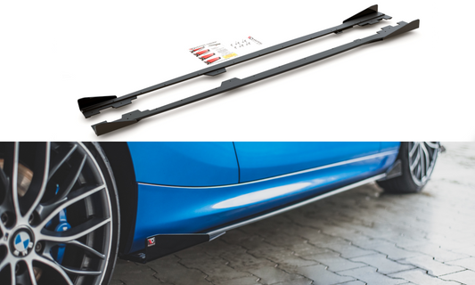 Taloneras Maxton + flaps Bmw Serie 1 F21 M135i / M140i / M-Pack (3 Doors) 2011-2019