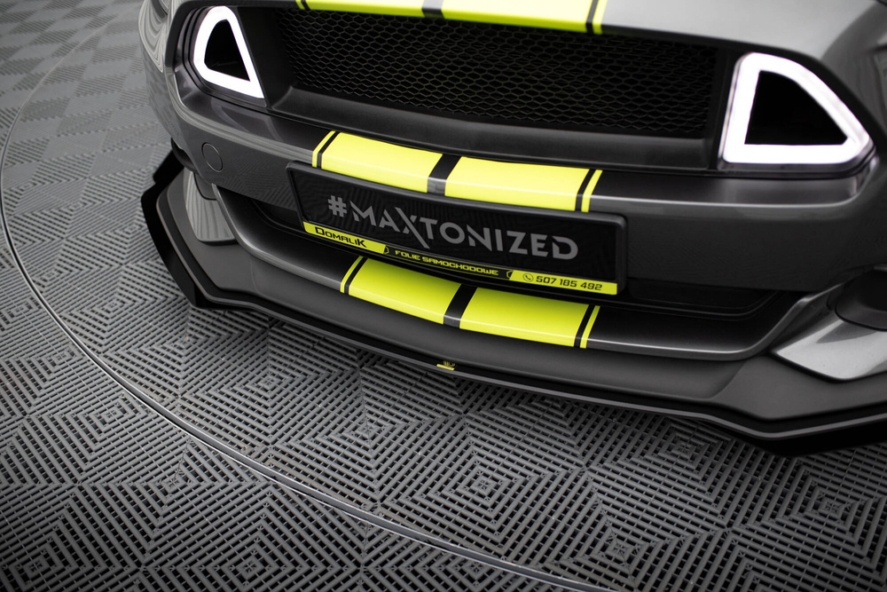 Lip Maxton Pro + flaps ford Mustang GT 2014/17