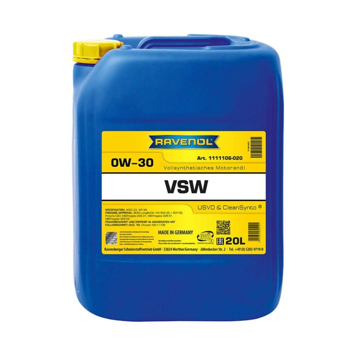 RAVENOL VSW 0W30
