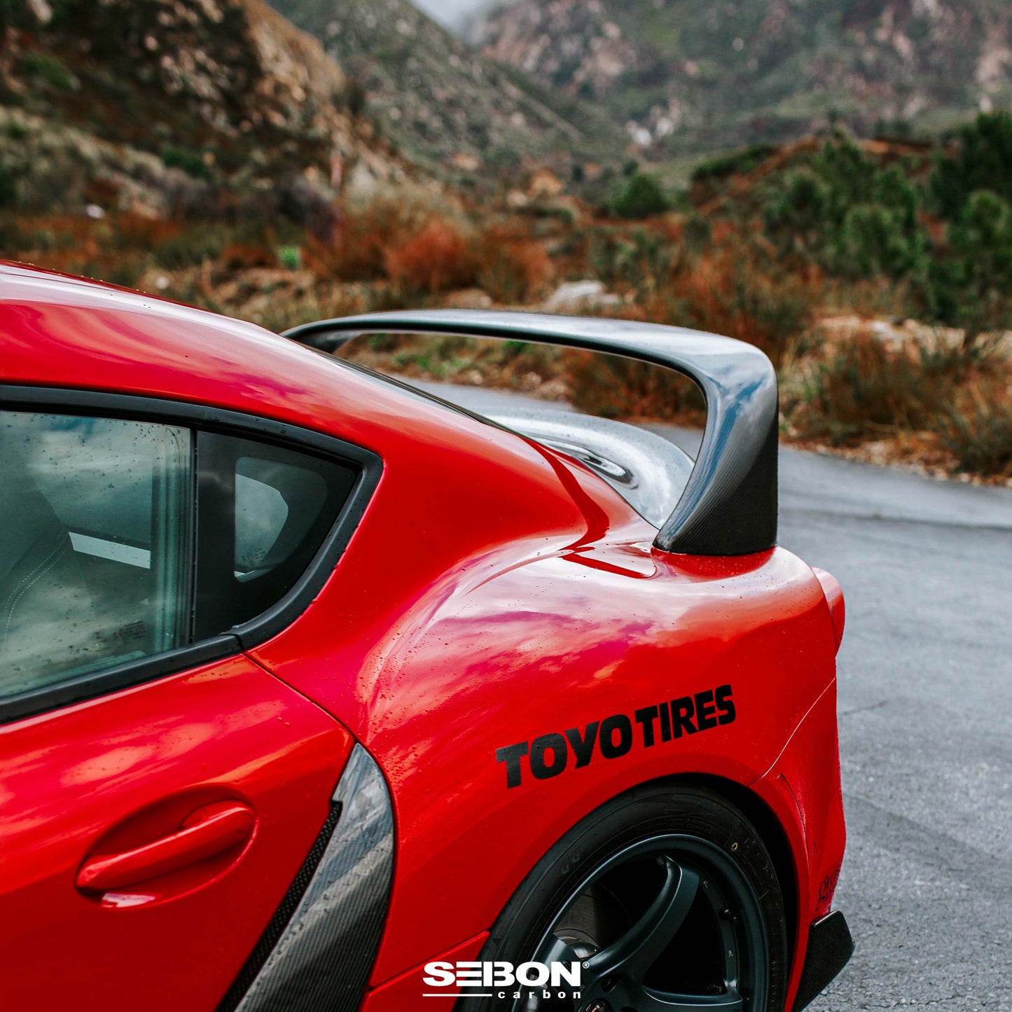 Aleron de carbono Seibon para Toyota Supra MK5 A90