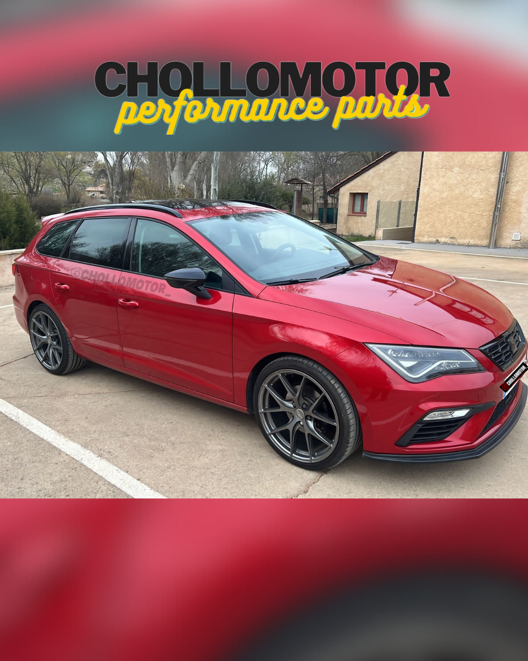 Aleron Cupra R seat leon mk3 ST